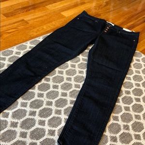 (NWT) Loft modern skinny dark wash jeans